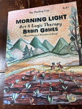 Morning Light Art & Logic Therapy Brain Games - Green, Tan and Brown